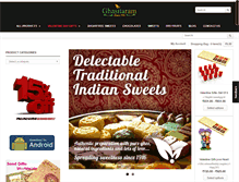 Tablet Screenshot of ghasitaramgifts.com